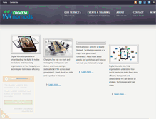 Tablet Screenshot of digitalnomads.co